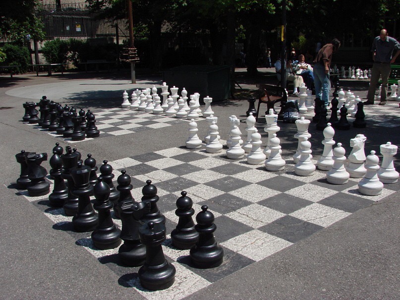 Chess in Geneva. Game theory